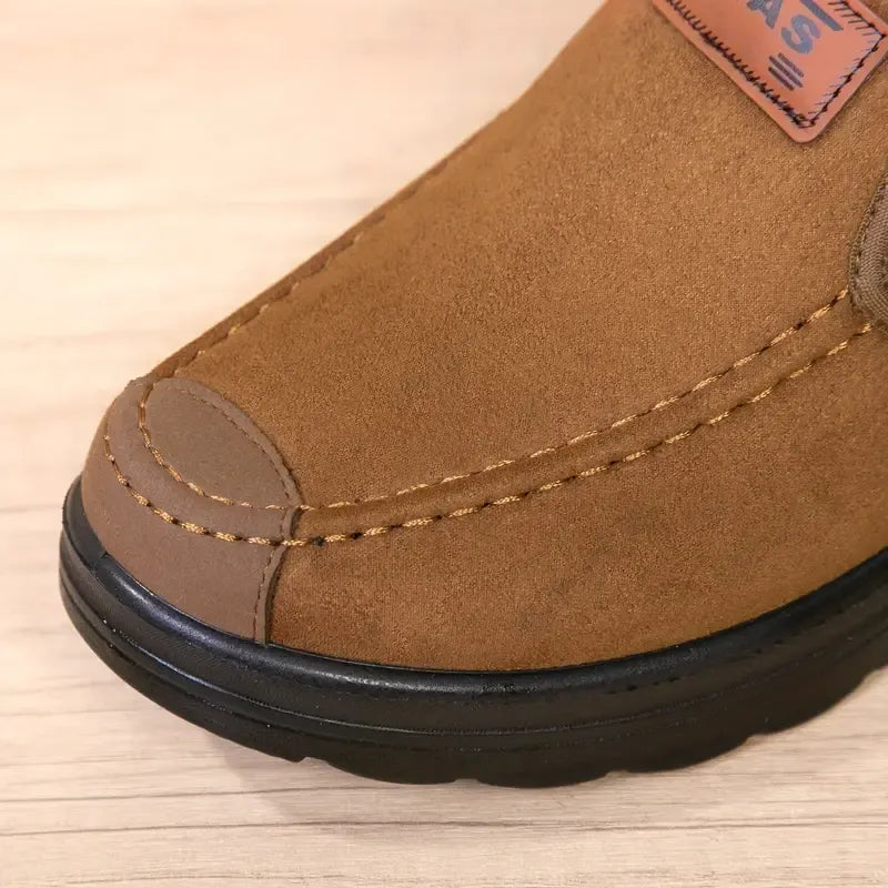 Men’s Orthopaedic Warm Arch Support Slip-On Boots