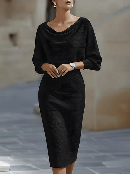 Women’s Timeless Batwing Midi Dress