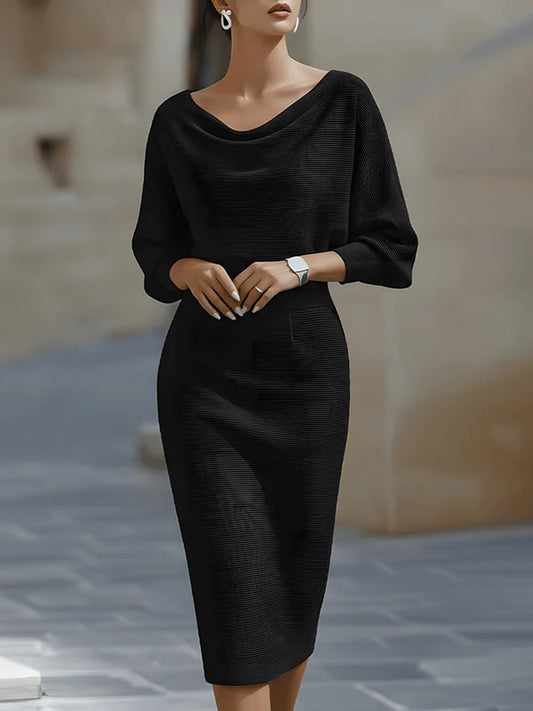 Women’s Timeless Batwing Midi Dress
