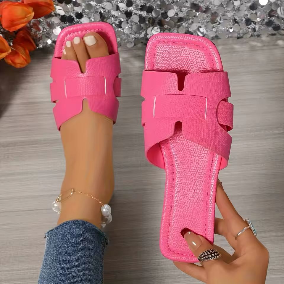 Women's Summer Slide Sandals – Beachy Flip Flops & Casual Flats
