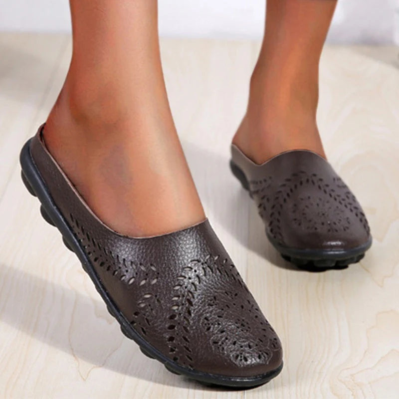 Women’s Cut-Out Slip-On Mules