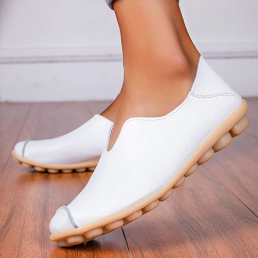 Ultra Comfortable Leather-Look Slippers