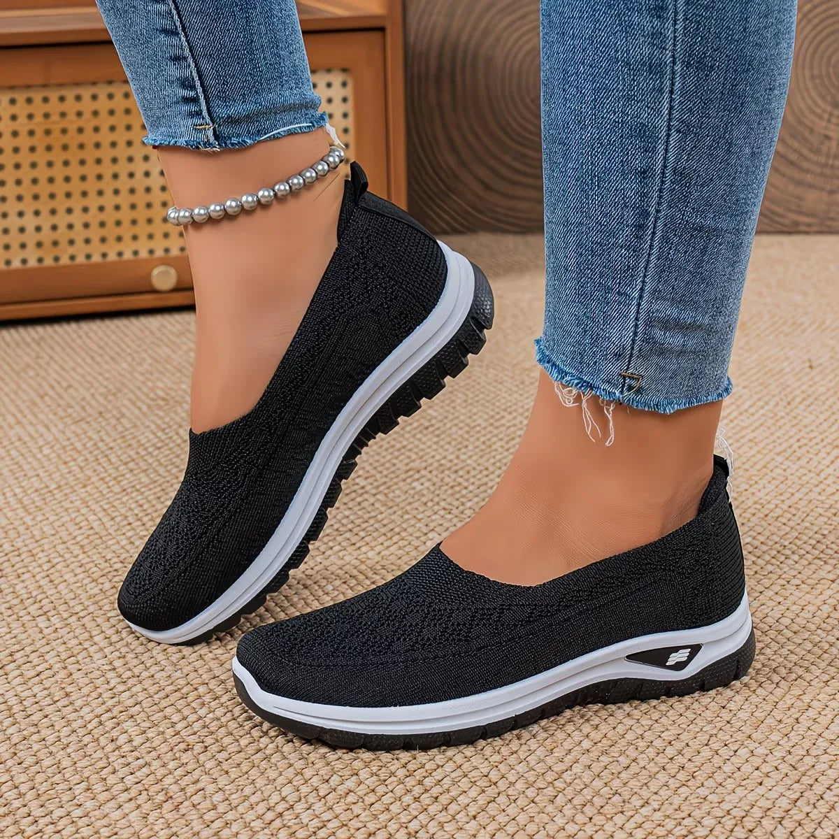 Women’s Lightweight Comfort Slip-On Trainers