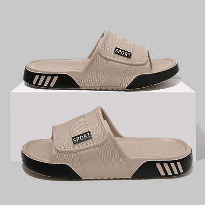 Men's Sculpted Platform Slide Sandals