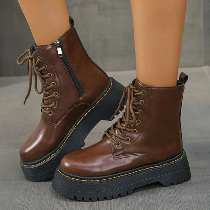 Women’s Side-Zip Comfort Leather Boots