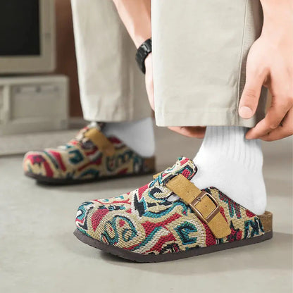 Printed Buckle Clogs