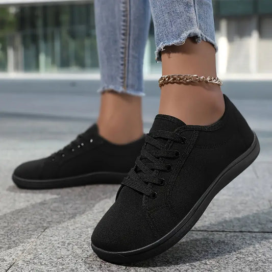 Lace-Up Comfort Trainers