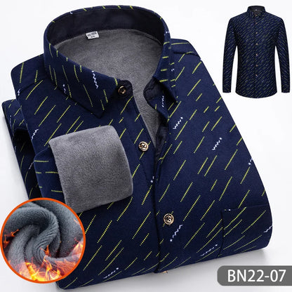 Men’s Fleece-Lined Thermal Shirt
