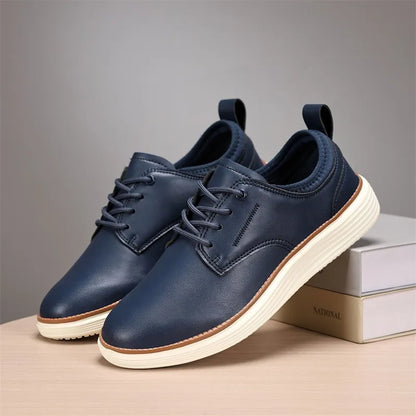 Men's Woven Brogue Lace Up Trainers