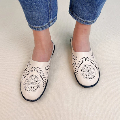 Women’s Cut-Out Slip-On Mules
