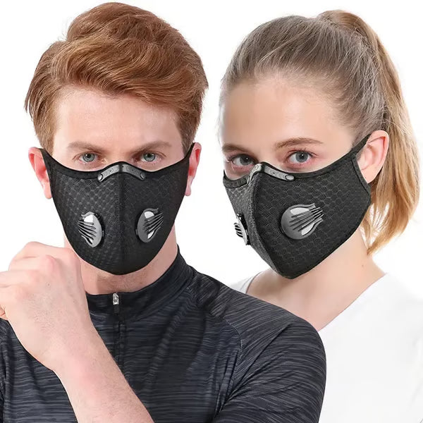 Reusable Filter Face Mask With Eye Shield
