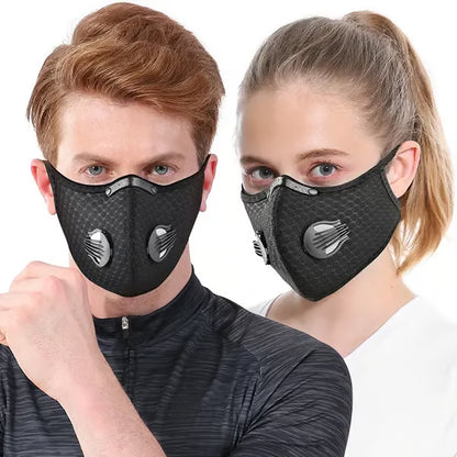 Reusable Filter Face Mask With Eye Shield