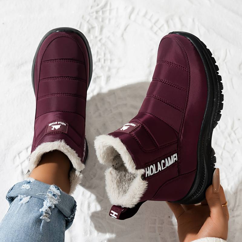 Women’s Fleece Lined Mid Calf Winter Boots