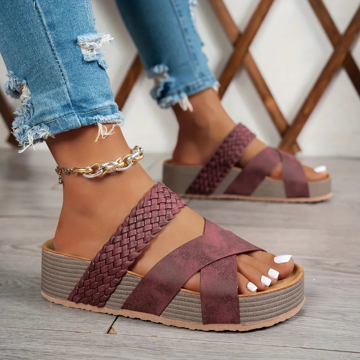 Women’s Elowara Heritage Woven Comfort Sandals