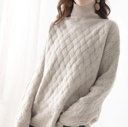 Chic Winter Cashmere-Like Sweater