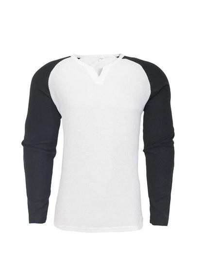 Men’s Slim Fit Ribbed Raglan Top Set
