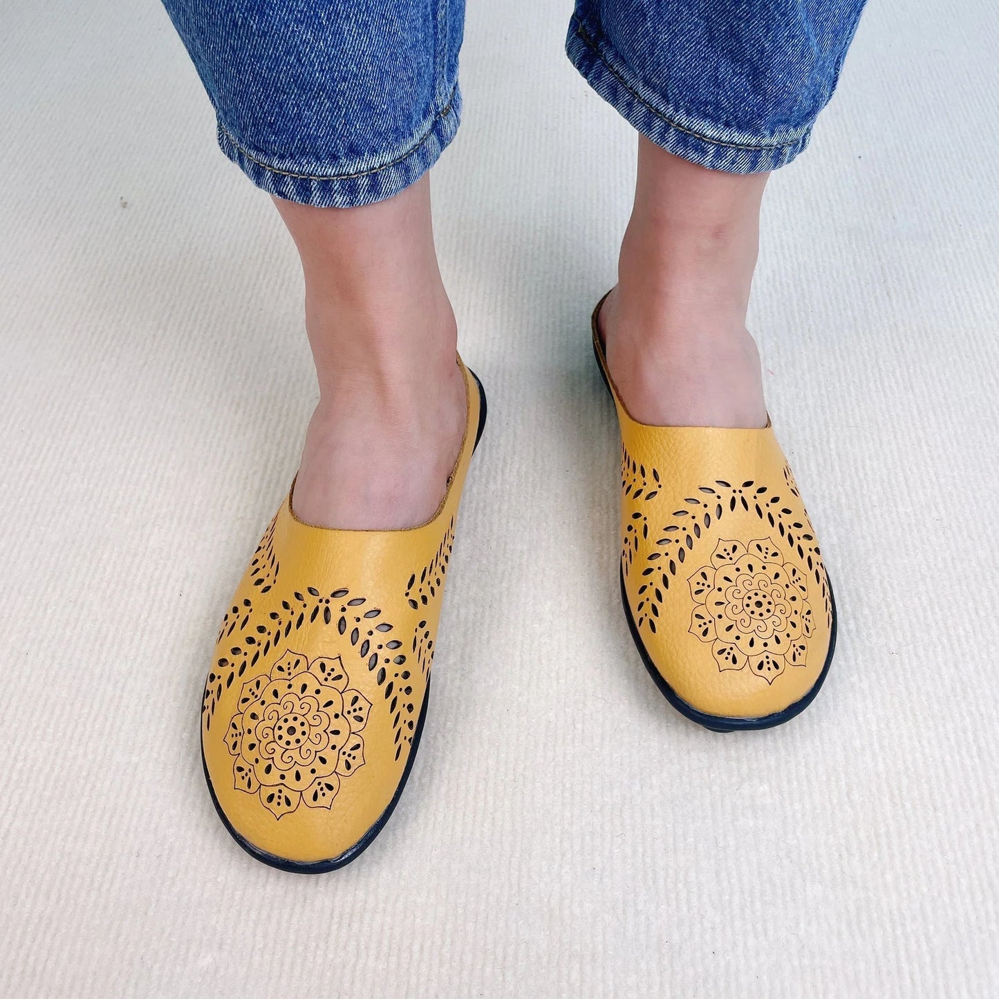 Women’s Cut-Out Slip-On Mules