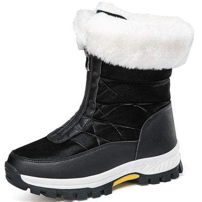 Women’s Warm Non-Slip Zipper Snow Boots