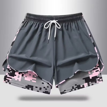 Women’s 2-in-1 Layered Athletic Shorts
