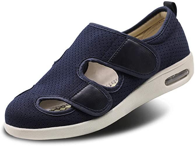 Plus Size Wide Diabetic Sandals for Swollen Feet