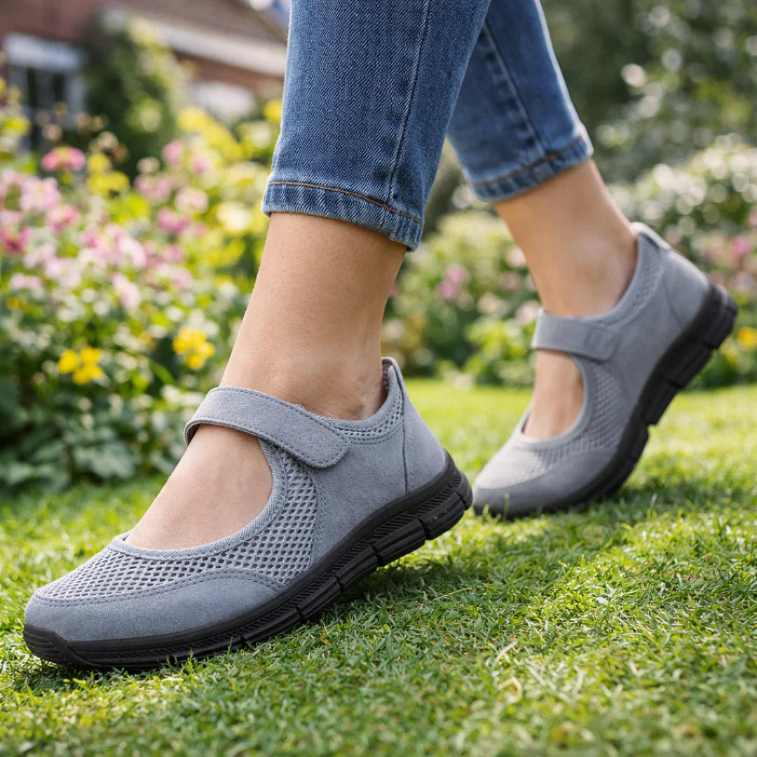 Women’s Adjustable Support Comfort Walking Shoes