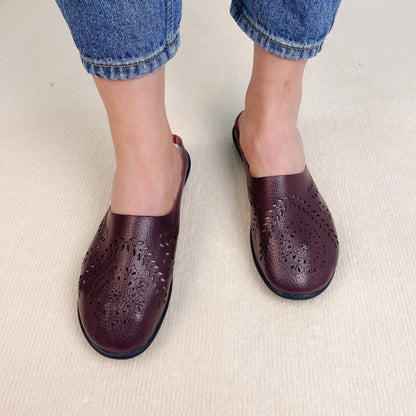 Women’s Cut-Out Slip-On Mules