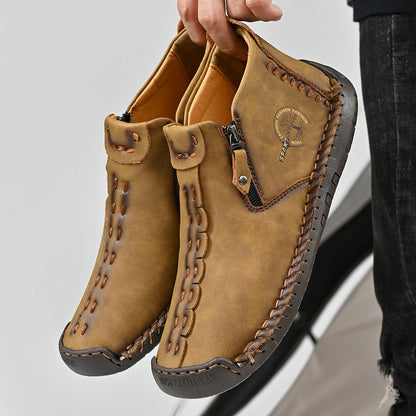 Women's Non-Slip Leather-Look Medieval-Style Boots