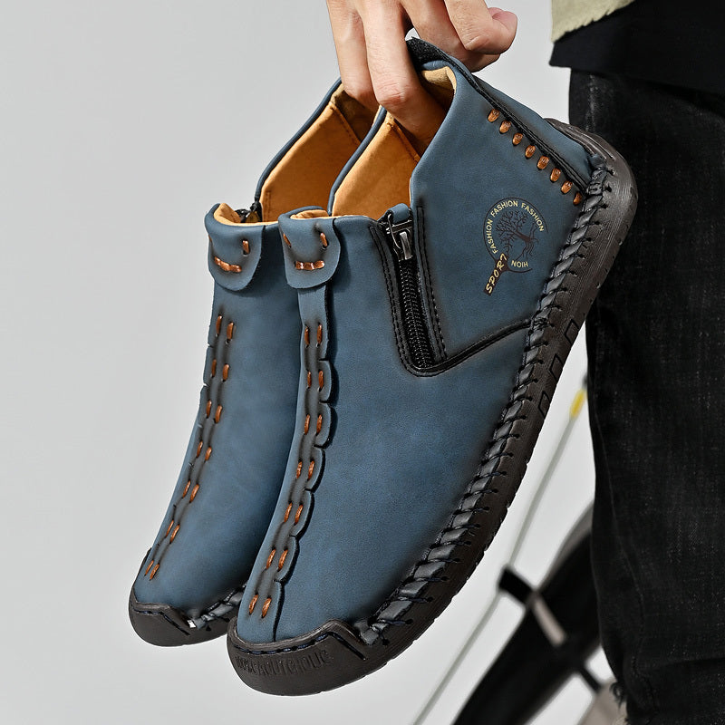 Women's Non-Slip Leather-Look Medieval-Style Boots