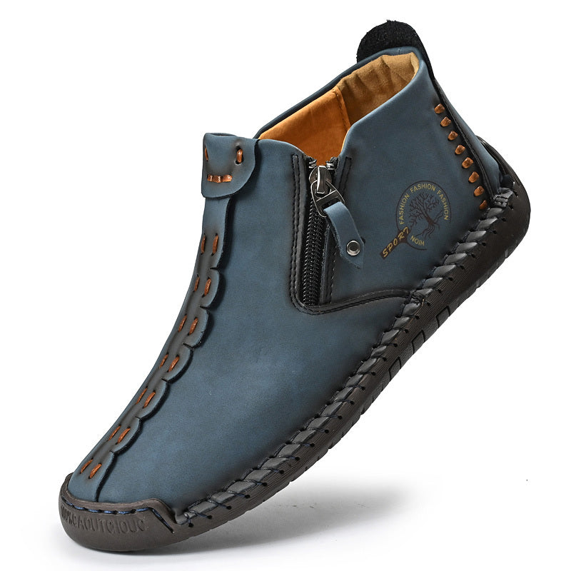 Women's Non-Slip Leather-Look Medieval-Style Boots