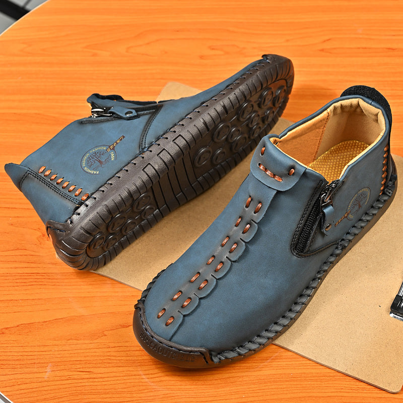 Women's Non-Slip Leather-Look Medieval-Style Boots