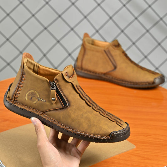 Women's Non-Slip Leather-Look Medieval-Style Boots