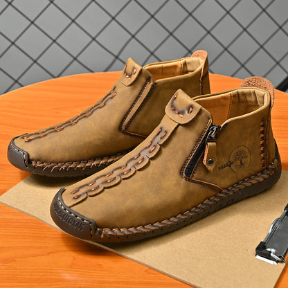 Women's Non-Slip Leather-Look Medieval-Style Boots