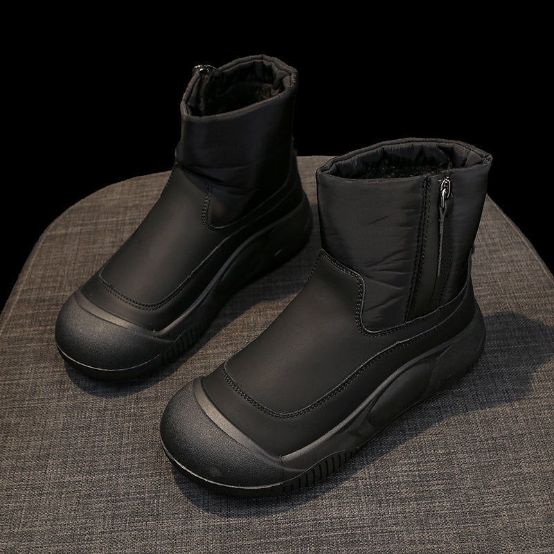 Women's High Heel Zip Boots