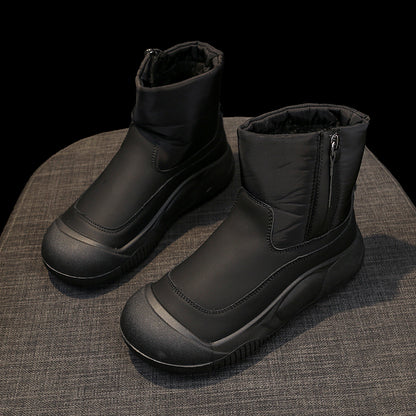 Women's High Heel Zip Boots