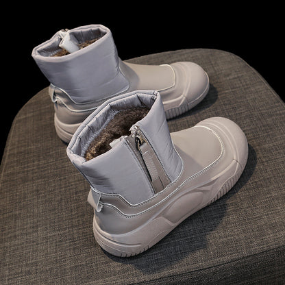 Women's High Heel Zip Boots