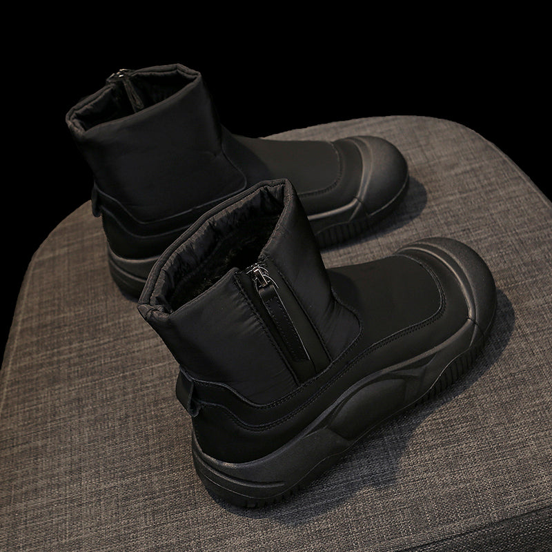 Women's High Heel Zip Boots