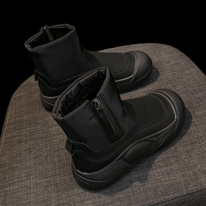 Women's High Heel Zip Boots