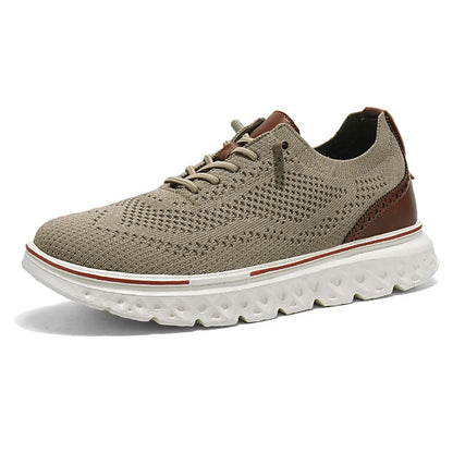 Men's Lightweight Shoes – Breathable Casual Walking Trainers, Comfortable Mesh Dress Shoes
