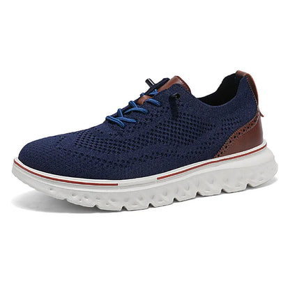 Men's Lightweight Shoes – Breathable Casual Walking Trainers, Comfortable Mesh Dress Shoes