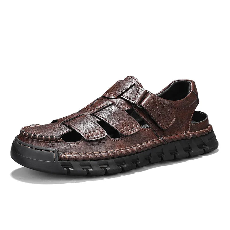 Men’s Handcrafted Leather-Look Comfort Shoes