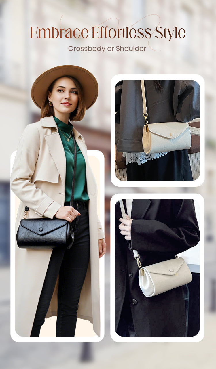 Women’s Minimal Envelope Crossbody Shoulder Bag
