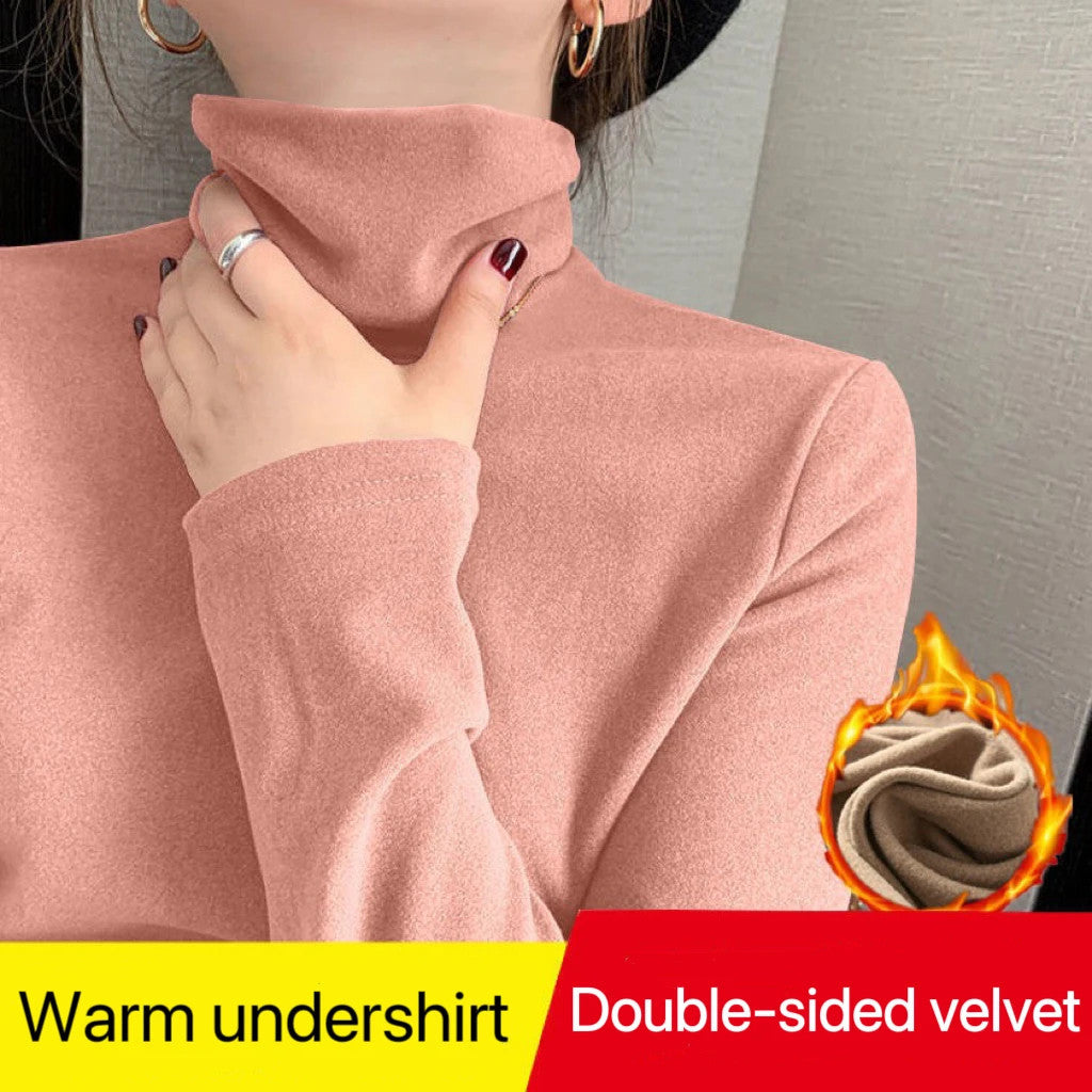 The Elayne Soft Thermal High-Collar Top