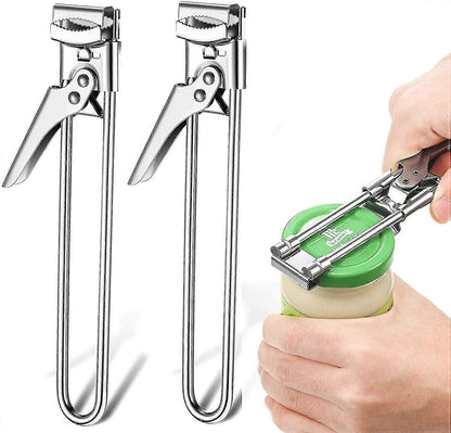 Multi-Functional Adjustable Stainless Steel Jar And Can Opener