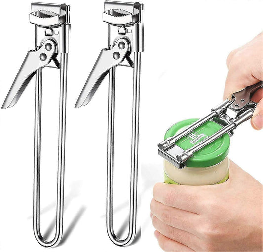 Multi-Functional Adjustable Stainless Steel Jar And Can Opener