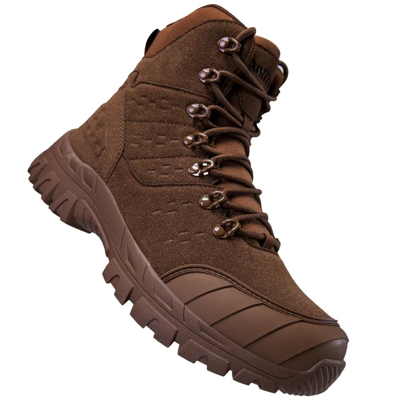 Men’s Armoured Waterproof Kevlar-Midsole Tactical Field Boots