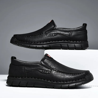 Men’s Leather-Look Loafers