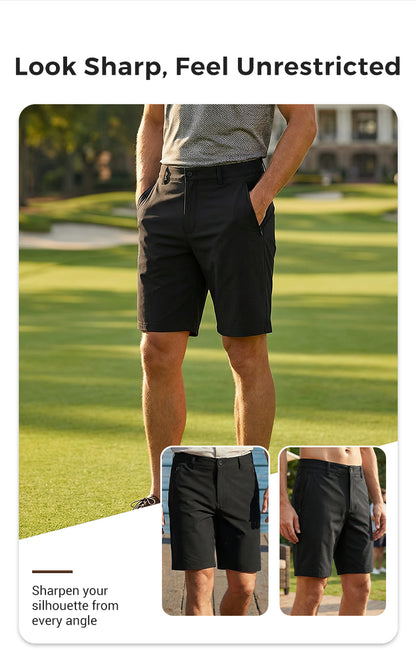 Men's Stretch Quick Dry Casual Golf Shorts