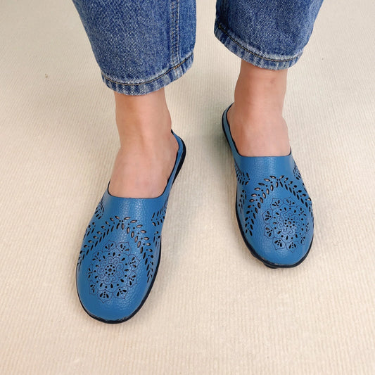 Women’s Cut-Out Slip-On Mules