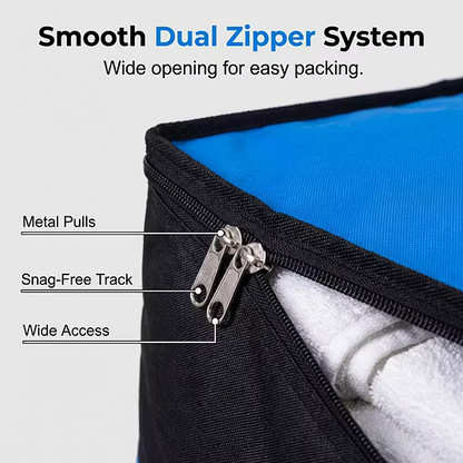 Collapsible Zipped Storage Bag