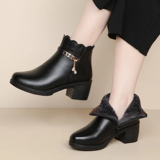 Women’s Non-Slip Platform Ankle Boots